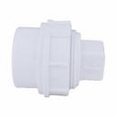 White PVC DWV Fitting Cleanout with Plug 