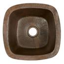 Native Trails Antique 13 x 13 in. Undermount Copper Bar Sink 