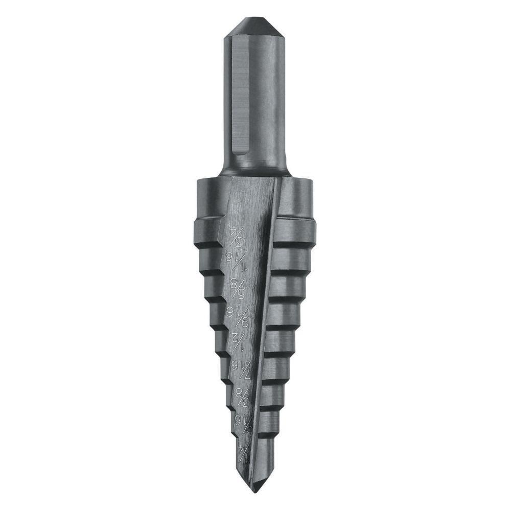 DEWALT 1/8 in - 1/2 in. Round Step 1 Piece 