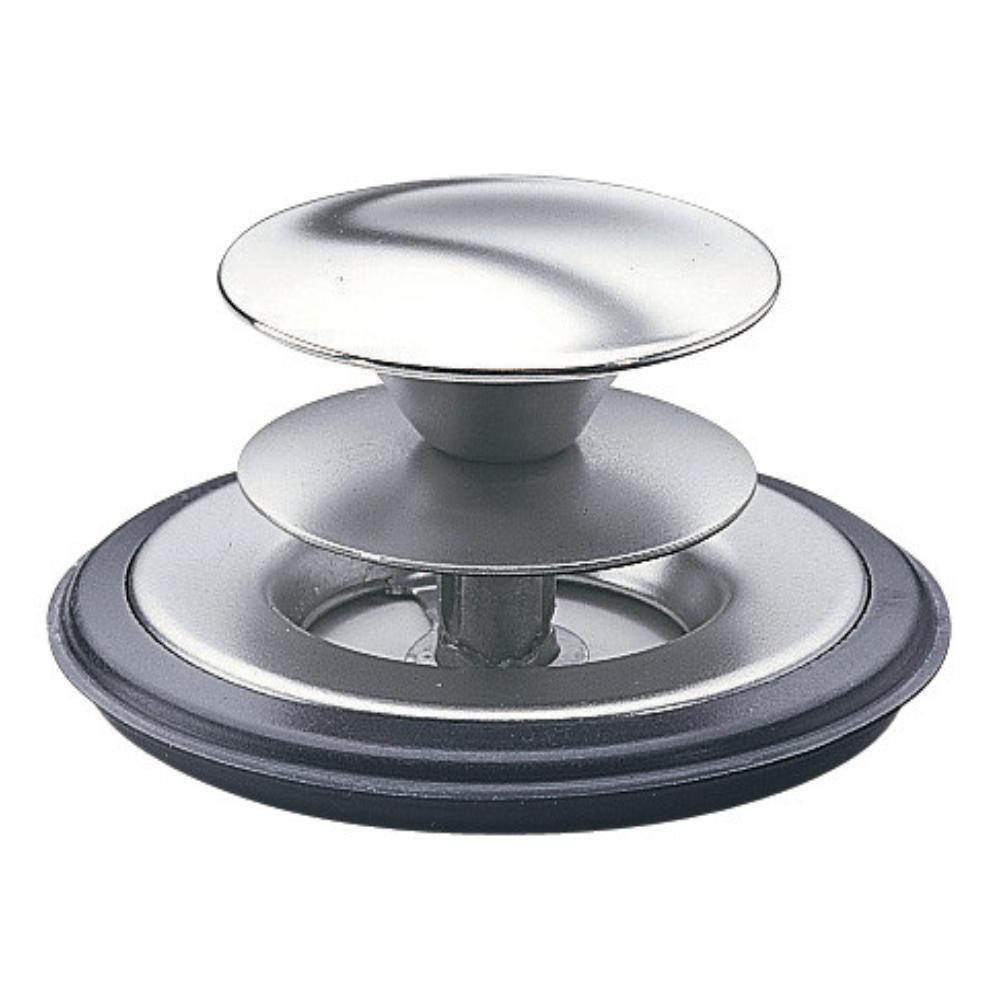 Insinkerator 74278D Kitchen Sink Stopper in Brushed Stainless Steel for InSinkErator  Garbage Disposal