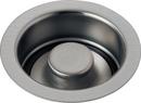 Delta Faucet Brilliance&reg; Stainless 1-11/16 x 4-1/2 in. Brass Disposer Flange and Stopper 