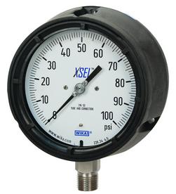 4-1/2 in. 1/2 in. NPT XSEL Process Gauge Liquid-Filled 0-300#