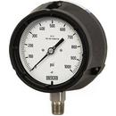 WIKA Black 4-1/2 x 1/2 in. NPT Pressure Gauge 