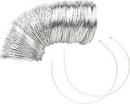 Deflecto 8 ft. Aluminum Flex Dryer Duct with Clamp 