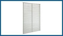 25-9/16 x 31-1/16 in. Building and Outdoor Louvered Diffuser