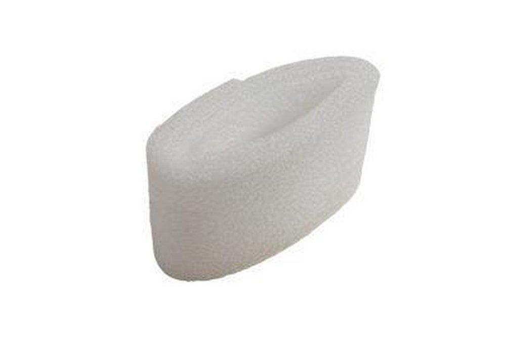 Benjamin Manufacturing White 6 in. Foam Closet Bend Protection 