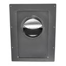 Lambro Black 6 in. Roof Vent in Black 