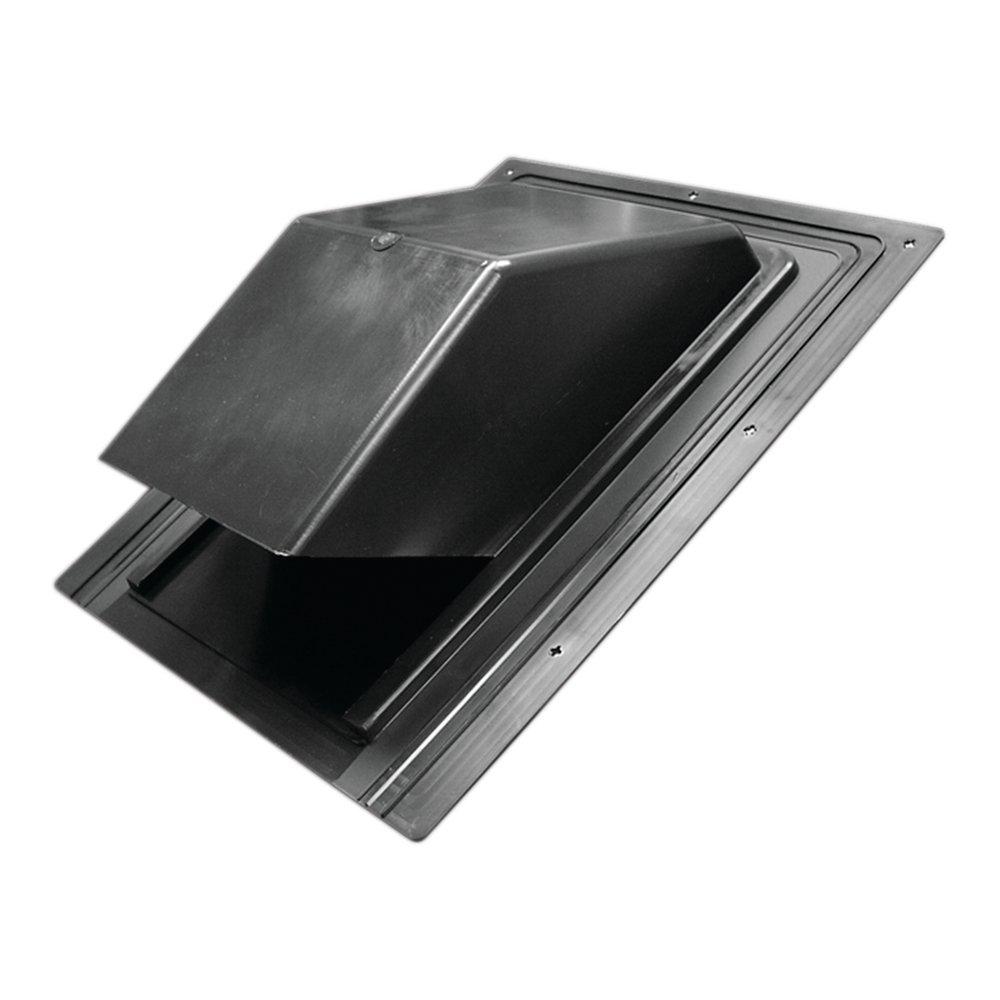 Lambro Black 6 in. Roof Vent in Black 