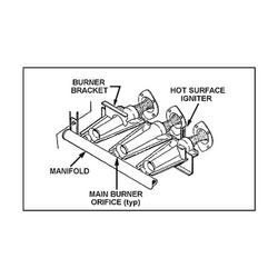 LP Gas Conversion Kit with Stainless Steel Burner Assembly