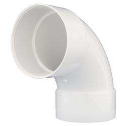 10 in. PVC DWV 90&deg; Elbow