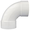 White PVC DWV 90&deg; Elbow 