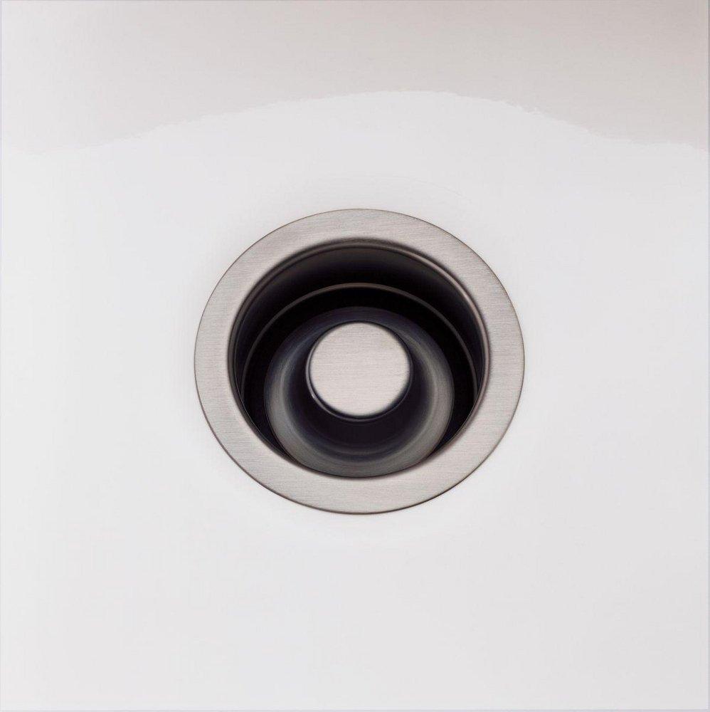 Delta Faucet Brilliance Polished Nickel 1-11/16 x 4-1/2 in. Brass Disposer Flange and Stopper 