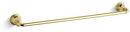 KOHLER Vibrant&reg; Polished Brass 24 in. Towel Bar 
