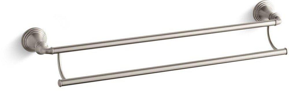 KOHLER Vibrant&reg; Brushed Nickel 24 in. Towel Bar 