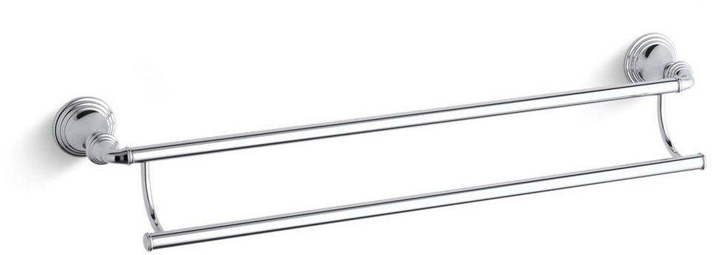 KOHLER Polished Chrome 24 in. Towel Bar 