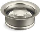 KOHLER Vibrant&reg; Polished Nickel Metal Disposer Flange & Stopper 