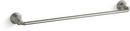 KOHLER Vibrant&reg; Brushed Nickel 24 in. Towel Bar 
