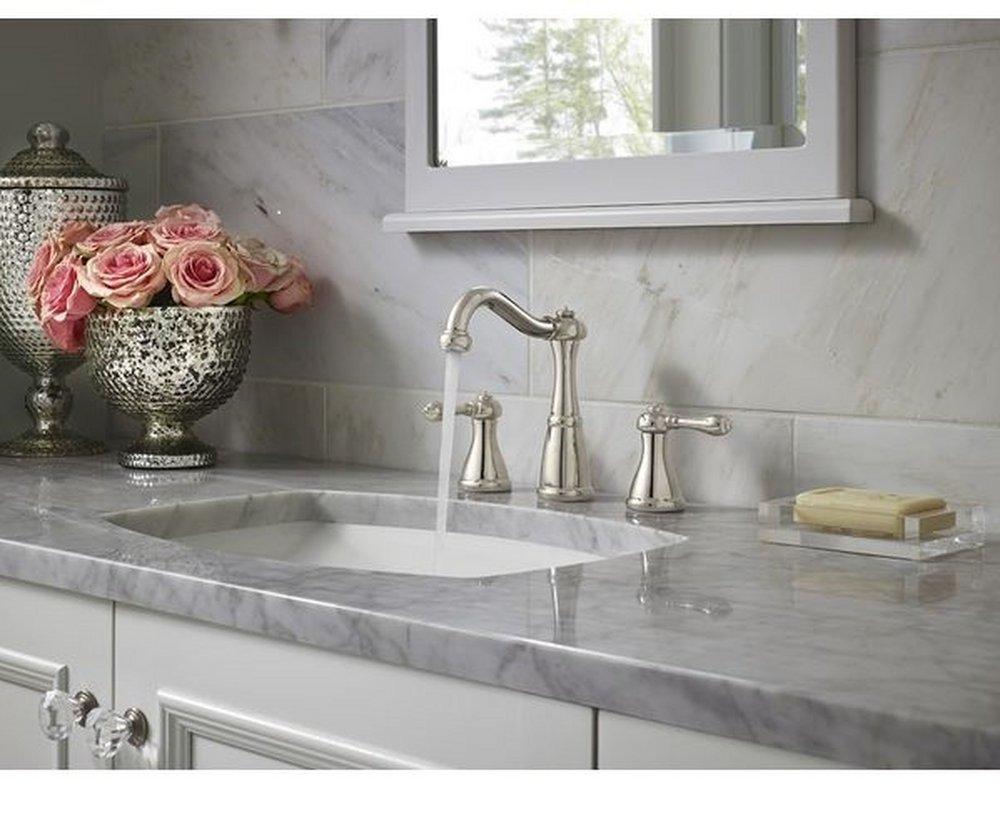 KOHLER Bright Chrome Aerator Kit for K-14406-3 Widespread Bathroom Sink Faucet 