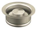 KOHLER Vibrant&reg; Brushed Nickel Metal Disposer Flange & Stopper 