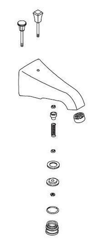 KOHLER Vibrant&reg; Brushed Nickel Spout 