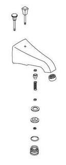 KOHLER Vibrant&reg; Brushed Nickel Spout 