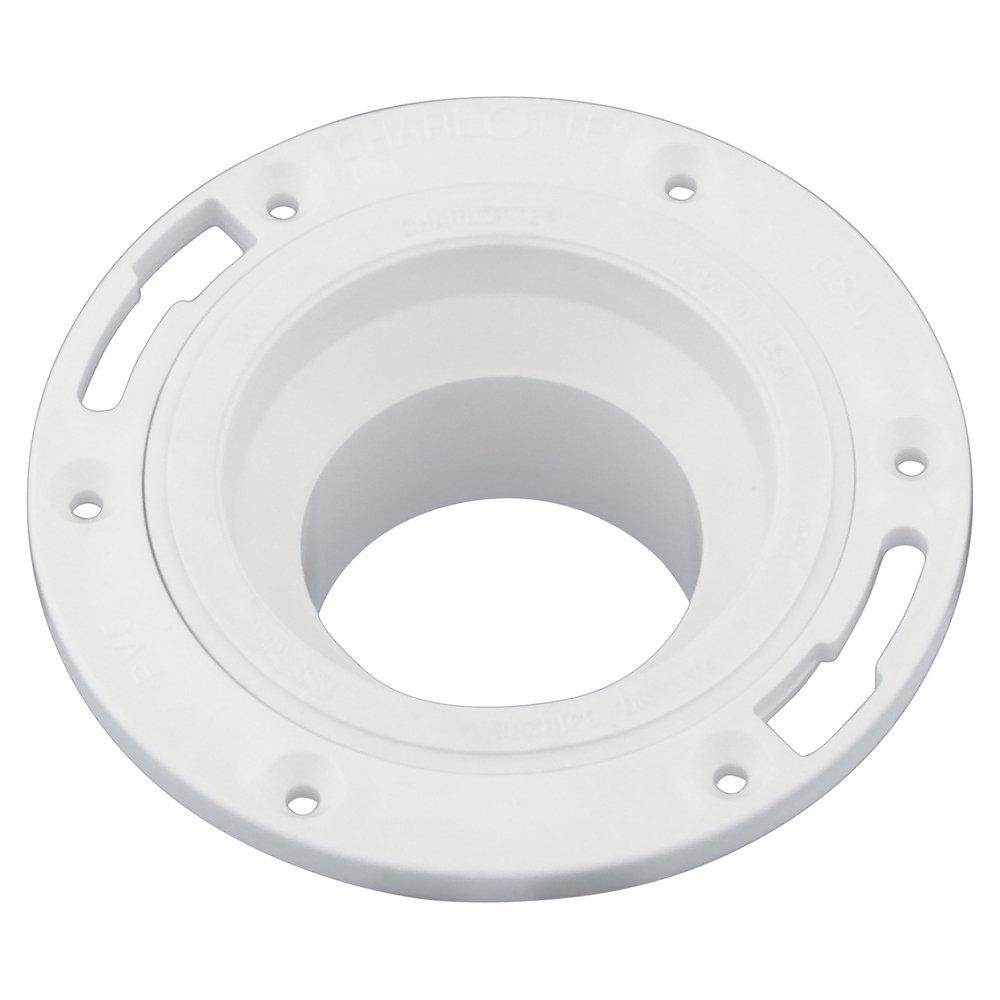 White PVC DWV Street Adjustable Plastic Ring Closet Flange 