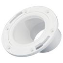 White PVC DWV Offset Adjustable Plastic Ring Closet Flange 