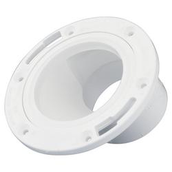 4 x 3 in. PVC DWV Offset Adjustable Plastic Ring Closet Flange