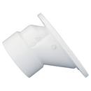 White PVC DWV Offset Adjustable Plastic Ring Closet Flange 