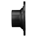 Black 4 in. ABS DWV Adjustable Spigot Closet Flange with Ring 