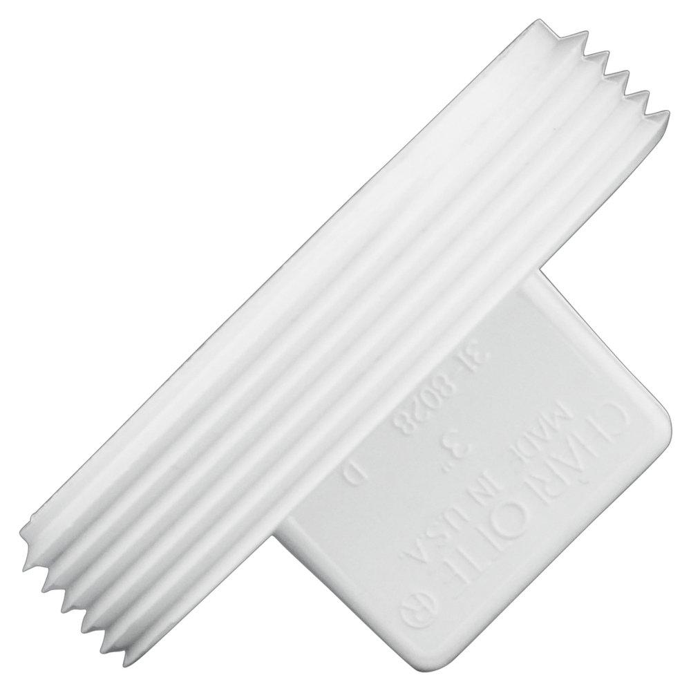 White PVC DWV Plug 