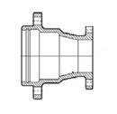 SIGMA Flanged x Union Tight Ductile Iron C153 Reducer 