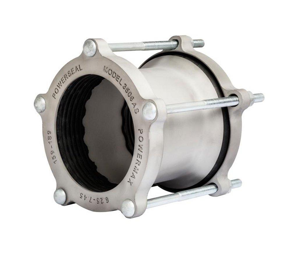 6 Ductile Iron PWRMAX Coupling 6.25-7.45 With Bolt 