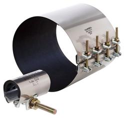 2 x 6 in. Stainless Steel Repair Clamp