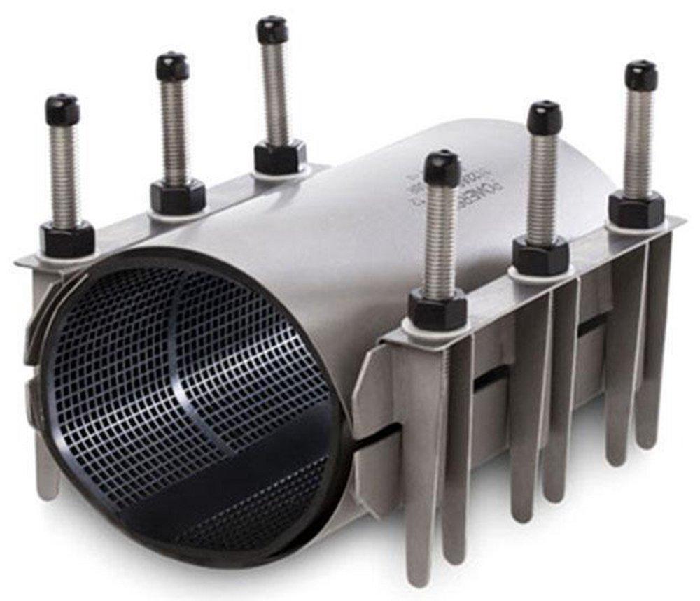 8 X 16 Stainless Steel 2 Bolt Repair Clamp 8.99-9.79 