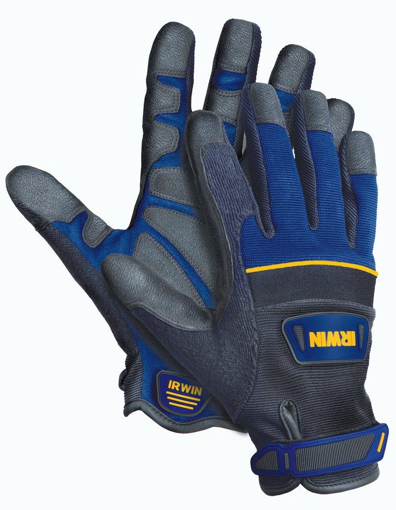 Irwin Industrial Tool Blue Heavy Duty Jobsite Gloves 