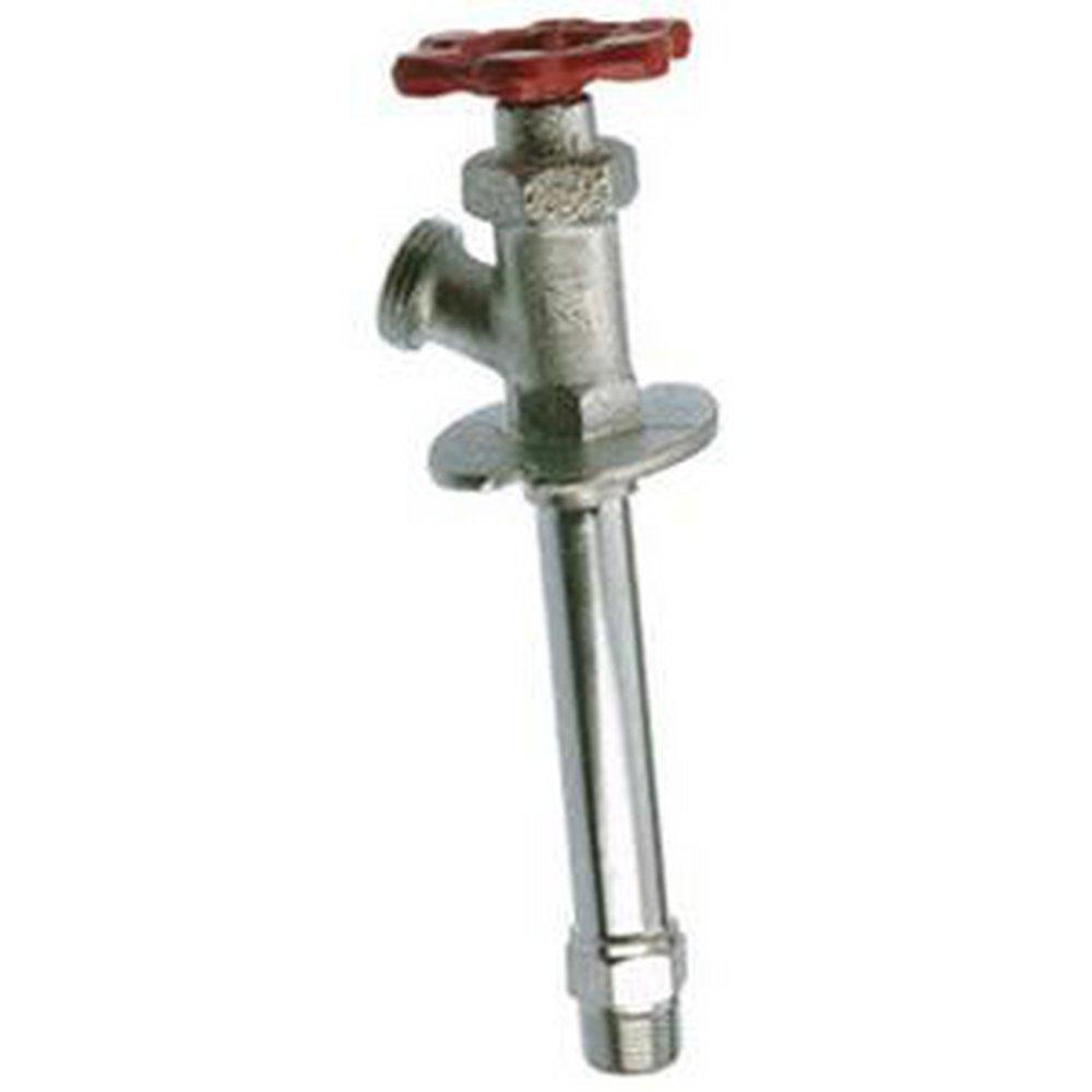 B&K Polished Chrome Frost-proof Brass IPS Sillcock 