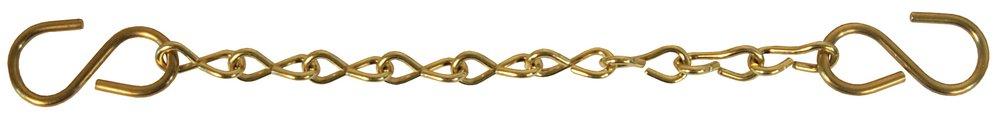 Dixon Valve & Coupling Brass Jack Chain with S-Hook 