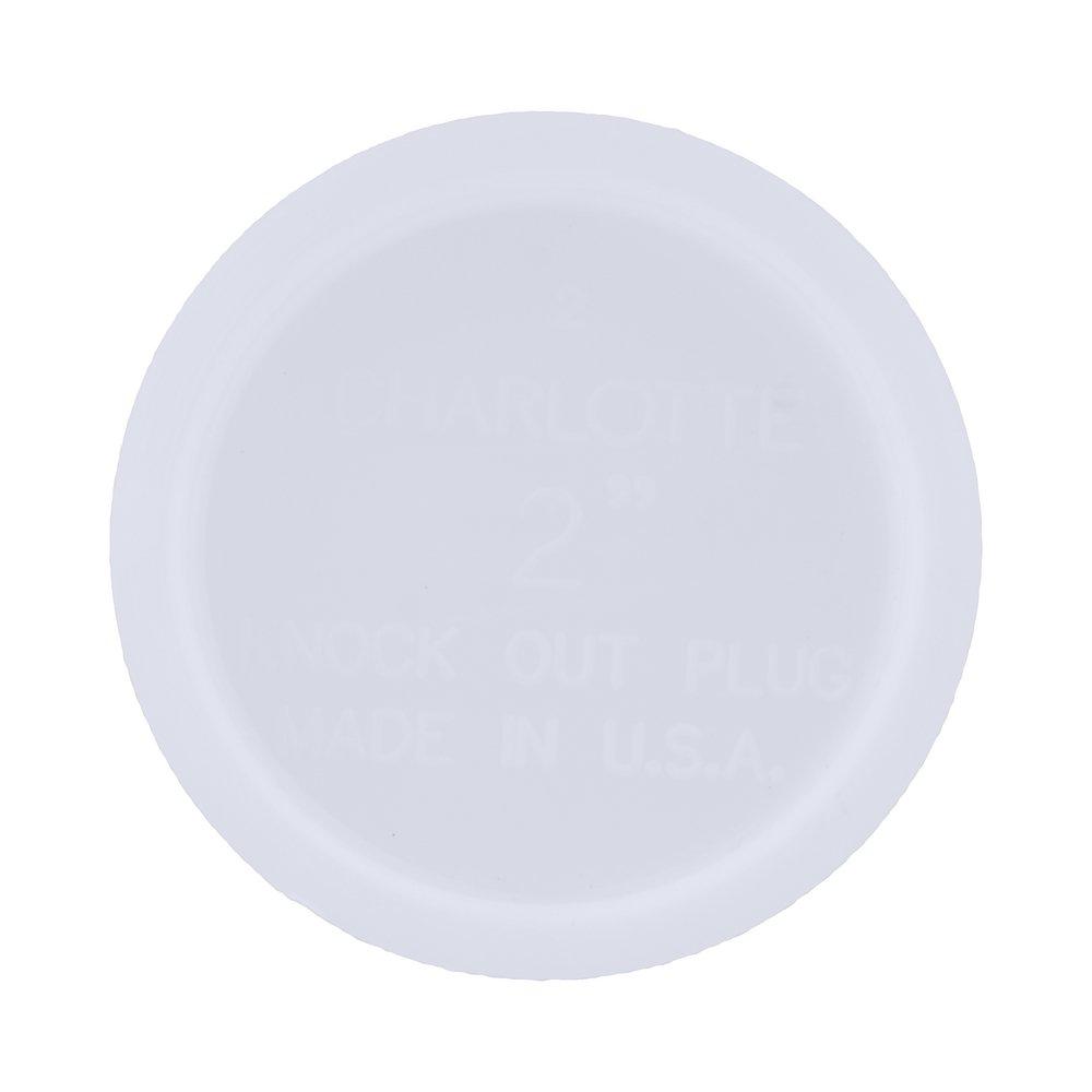 White PVC DWV Test Cap 