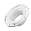 White Pipe PVC DWV Flush Closet Flange 
