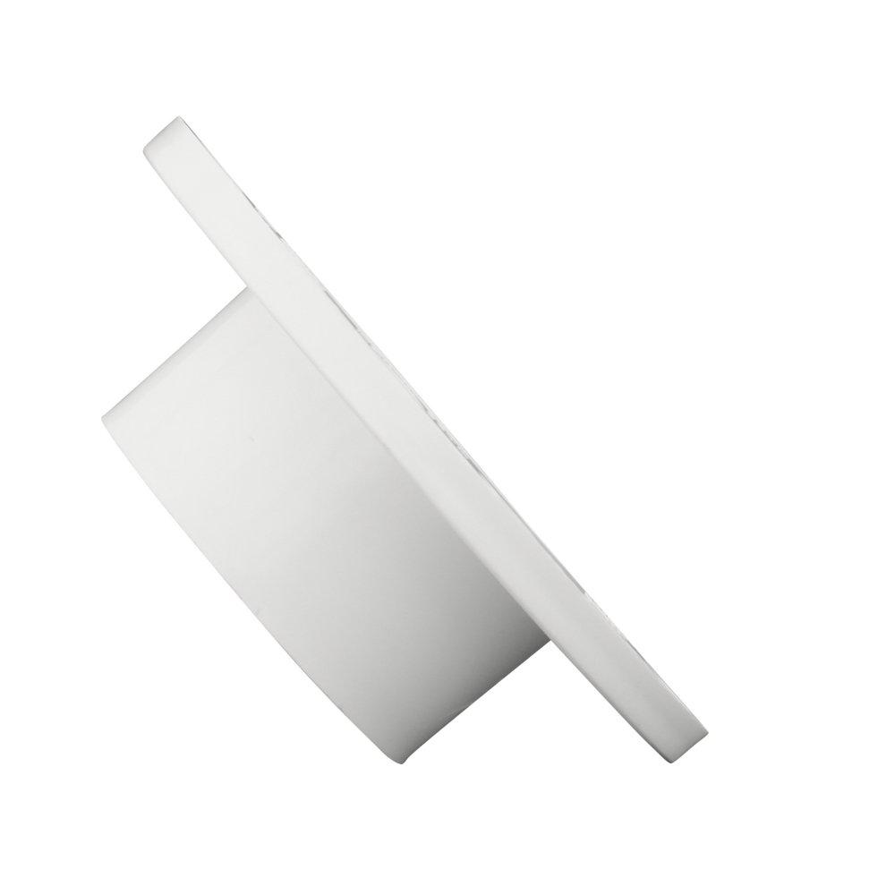 White Pipe PVC DWV Flush Closet Flange 