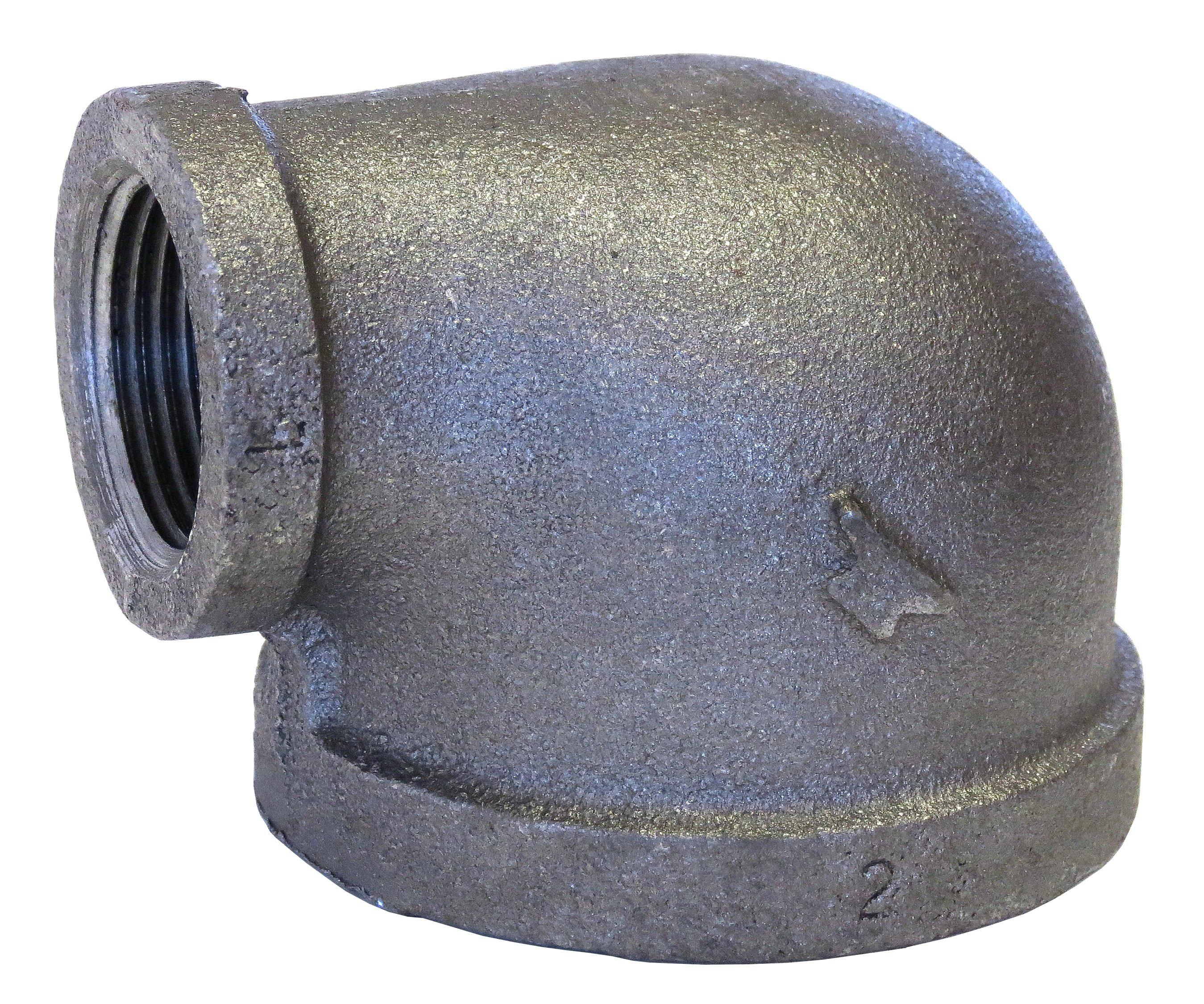 FNPT 150# Reducing Black Malleable Iron 90 Degree Elbow 