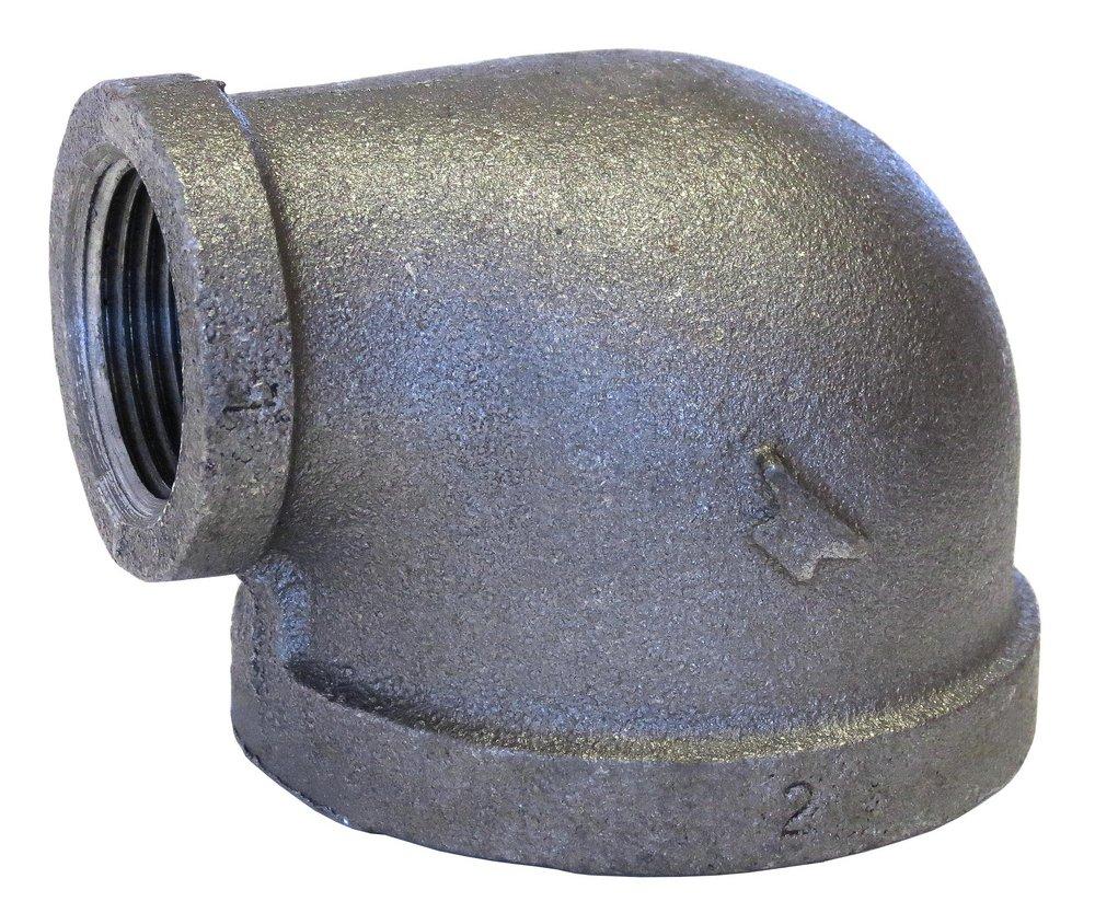 FNPT 150# Reducing Black Malleable Iron 90 Degree Elbow 