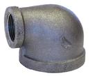 FNPT 150# Reducing Black Malleable Iron 90 Degree Elbow 
