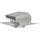 Deflecto Silver 10 in. Roof Vent Aluminum Silver 