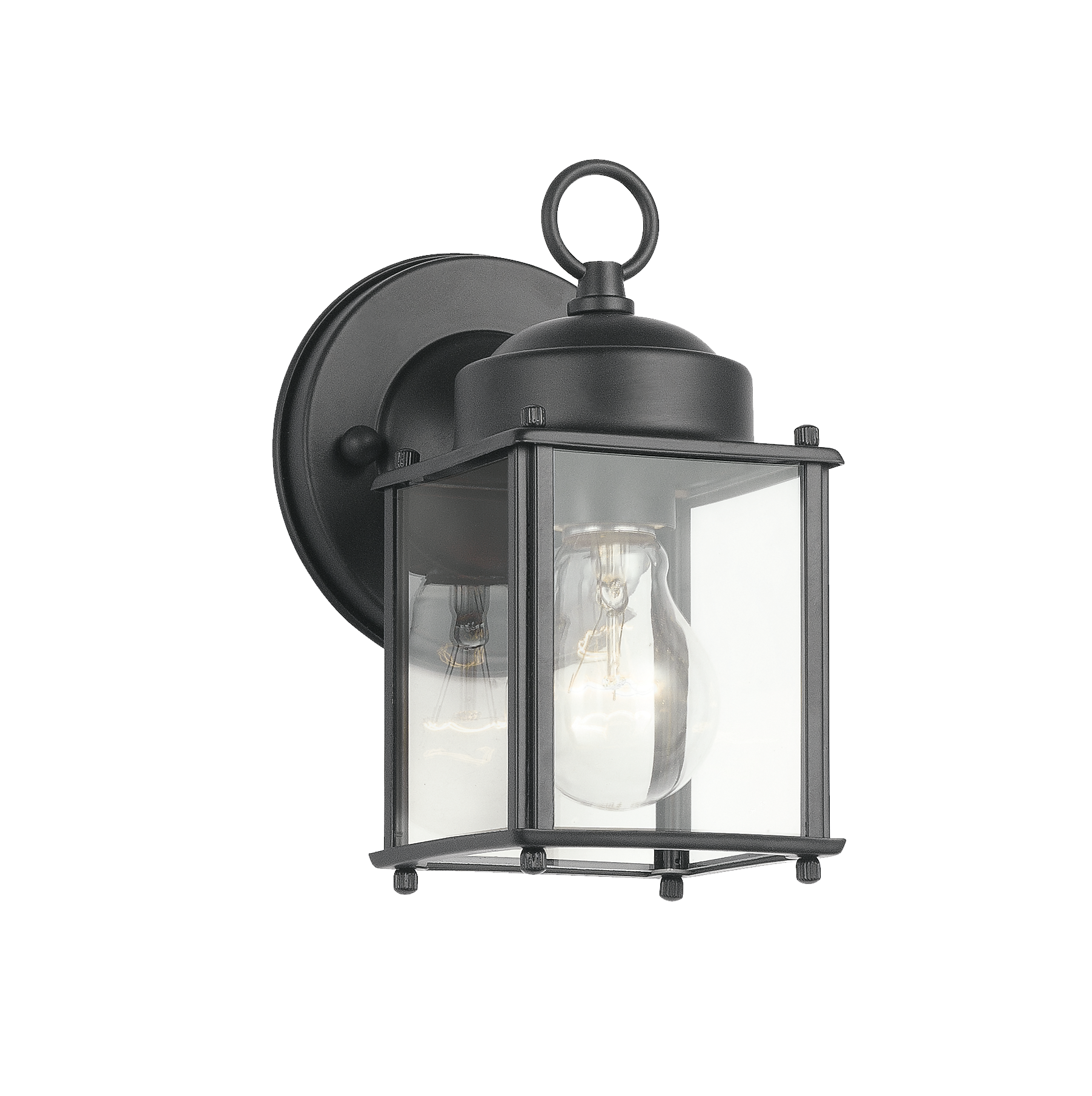 Kichler Lighting Black 1-Light Outdoor Wall Lantern 