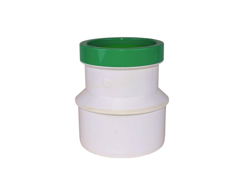 TRENCH TOUGH PLUS Spigot x Gasket SDR 26 Plastic Eccentric Extended Bushing 