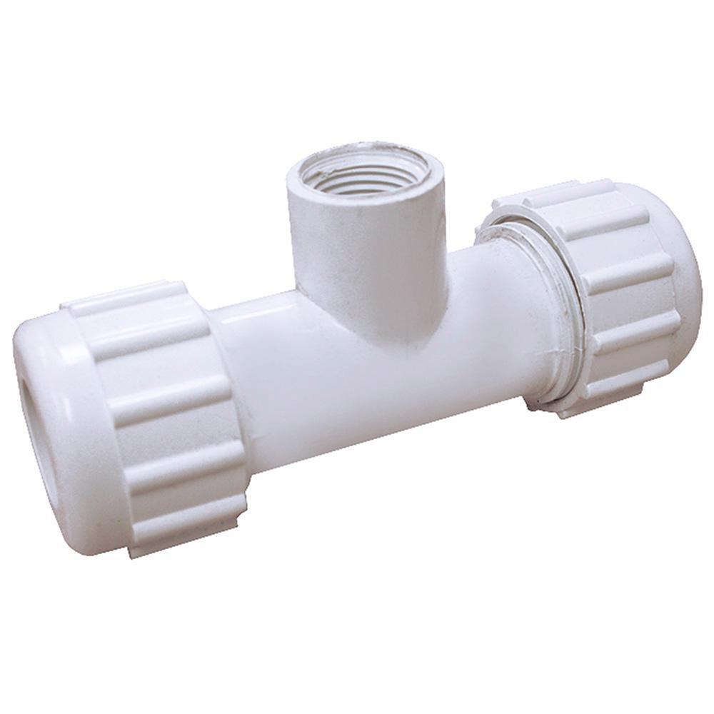 Jones Stephens Compression PVC and EPDM Tee 