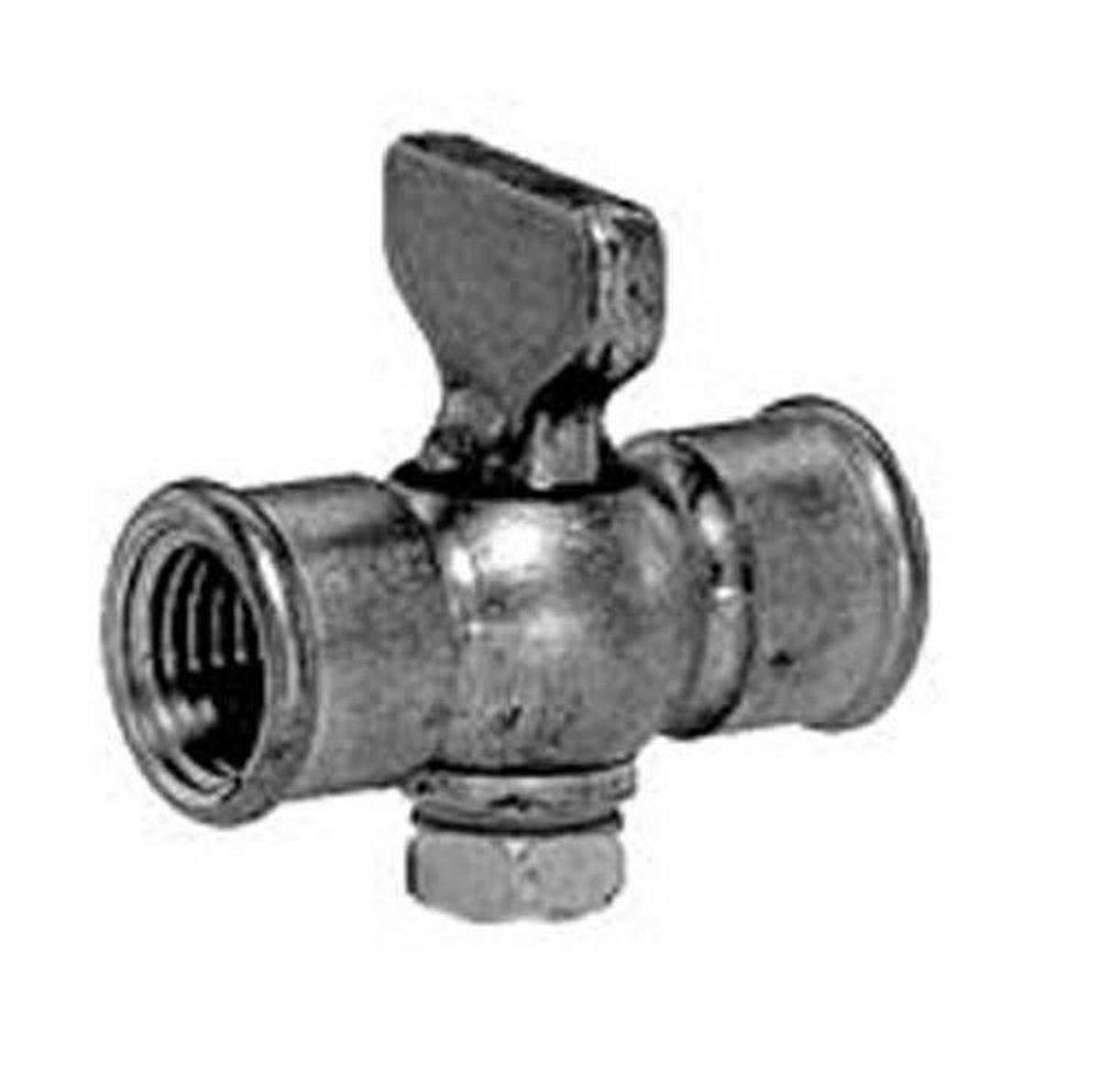 Weksler Instruments 1/4 in. FIP x FIP Gauge Cock 
