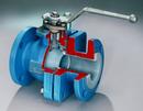 1 in. Ductile Iron Reduced Port Flanged 150# Ball Valve